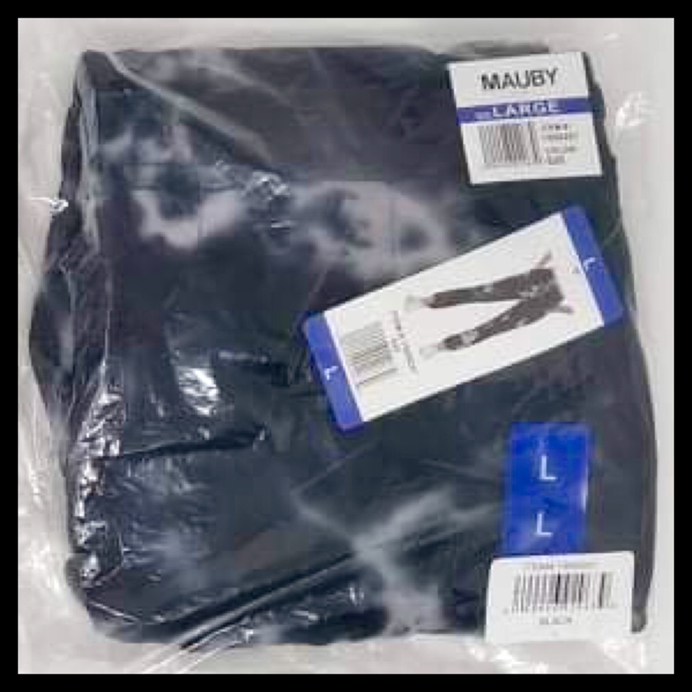MAUBY French Terry Joggers Sweats Black Tie Dyed - Picture 6 of 9